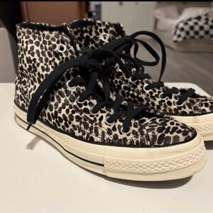Converse Chuck Taylor All Star 70 Hi Pony Hair Cheetah